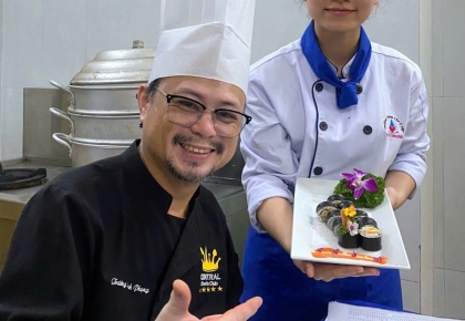 Sinh viên khoá 22 – Ngành Kỹ Thuật Chế Biến Món Ăn chính thức hoàn thành bài thi Học kỳ II