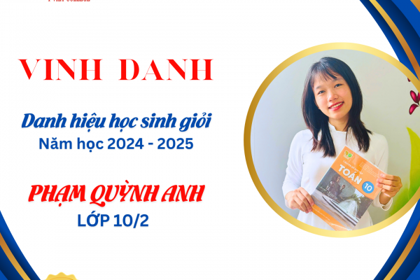 Series vinh danh học sinh xuất sắc và học sinh giỏi năm học 2024–2025 Trường Trung cấp Ý Việt (Phần 2)