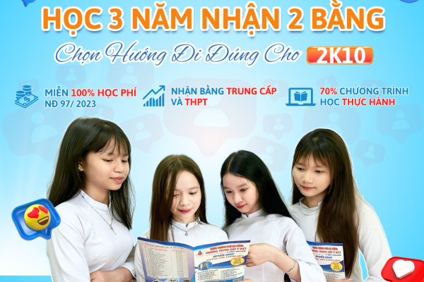 Học nghề miễn phí tại Trung cấp Ý Việt – Bước đệm vững chắc cho tương lai 2K10