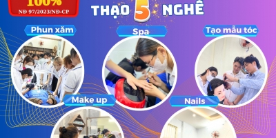 Trường Dạy Nghề Spa Tại Đà Nẵng – Học Nghề Sớm, Lập Nghiệp Nhanh Cho Học Sinh Tốt Nghiệp THCS & THPT