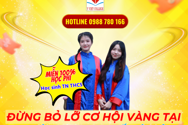 Đăng ký xét tuyển học bạ tại Trường Trung cấp Ý Việt ngay hôm nay
