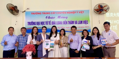 GẶP GỠ VÀ GIAO LƯU CÙNG ĐẠI DIỆN TRƯỜNG ĐẠI HỌC TỪ TẾ (TZU CHI UNIVERSITY – TCU), ĐÀI LOAN