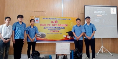 HỌC SINH K23 NGÀNH CÔNG NGHỆ Ô TÔ CƠ SỞ 4 BẢO VỆ ĐỒ ÁN TỐT NGHIỆP