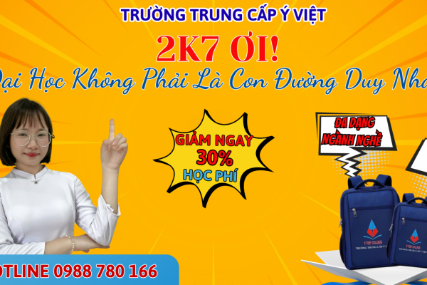 2K7 ơi, Đại học không phải là con đường duy nhất!